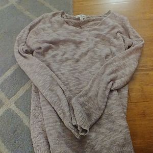 Light purple long sleeve sweater